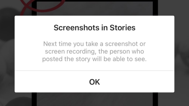 Instagram won’t alert people if you screenshot their stories