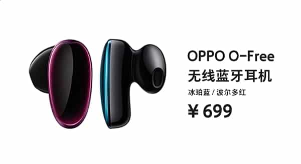 OPPO O-Free truly wireless earphones