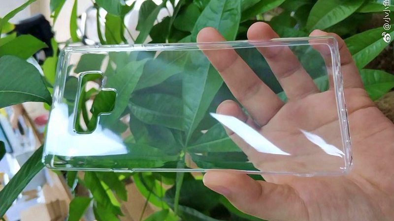 Samsung Galaxy Note 9 case shows