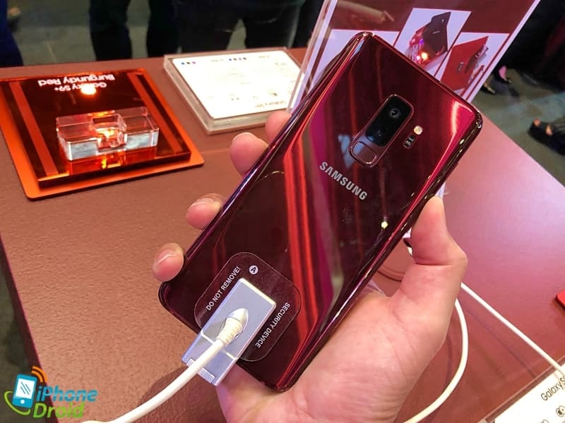 Samsung Galaxy S9+ Burgundy Red