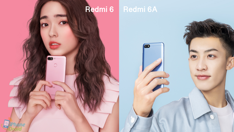 Xiaomi Redmi 6 and Redmi 6A
