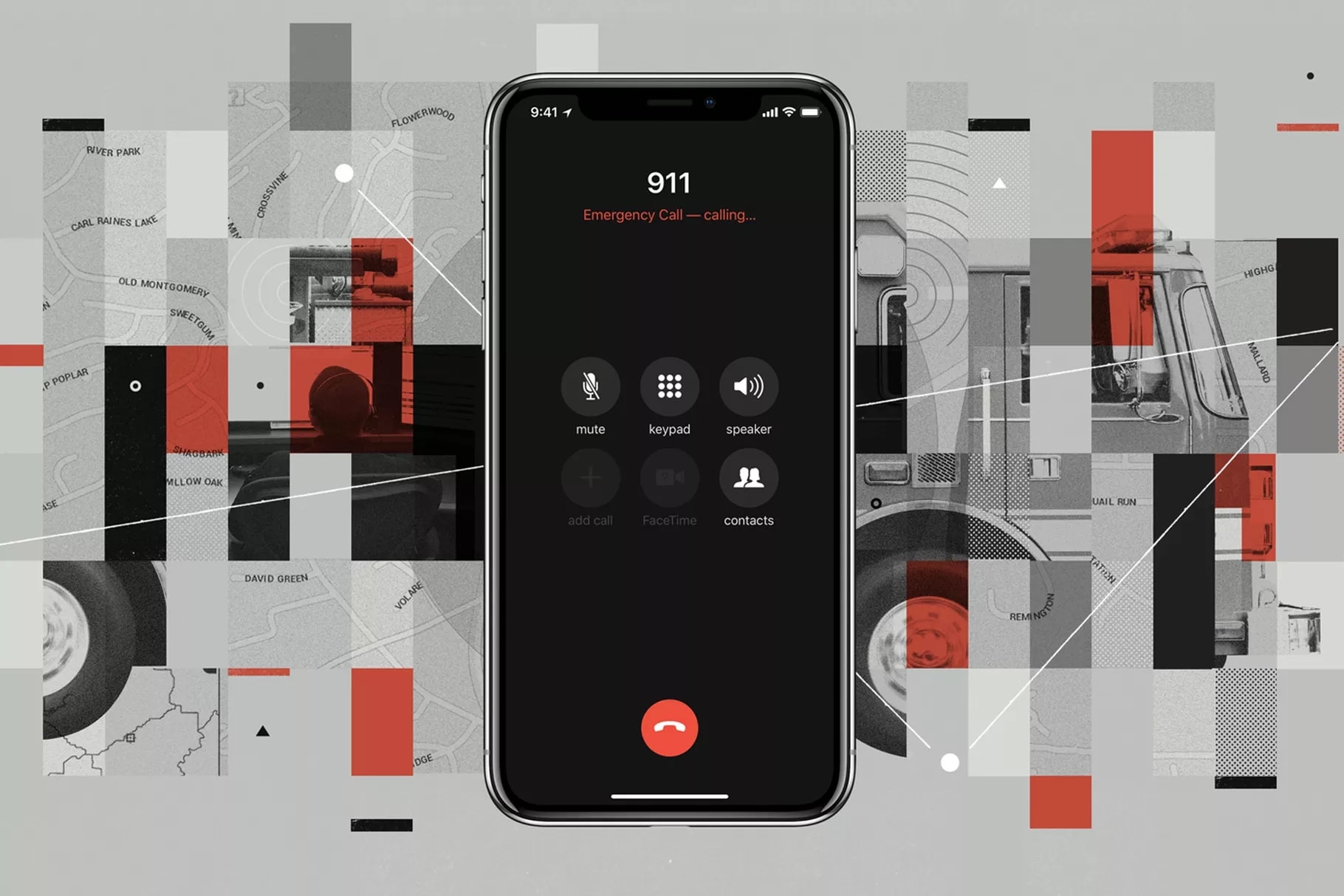 iOS 12 share location during 911 calls