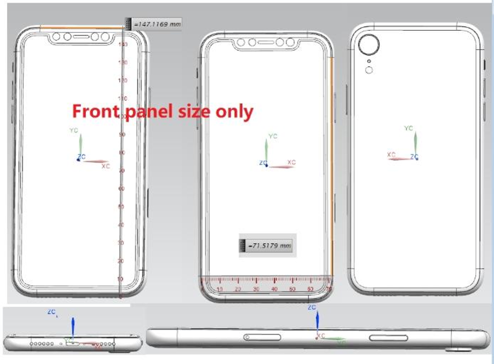 iPhone 6.5 นิ้ว กล้องหลัง 3 ตัว