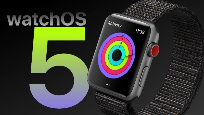 watchOS 5 Apple WWDC 2018