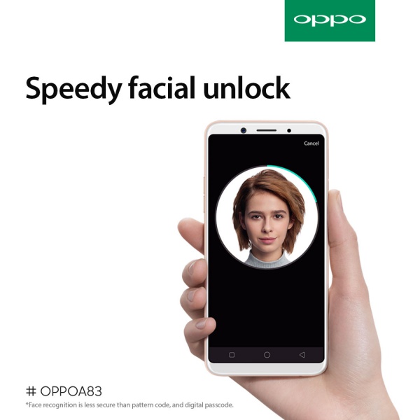 ปรับราคา OPPO A83 2018 32GB