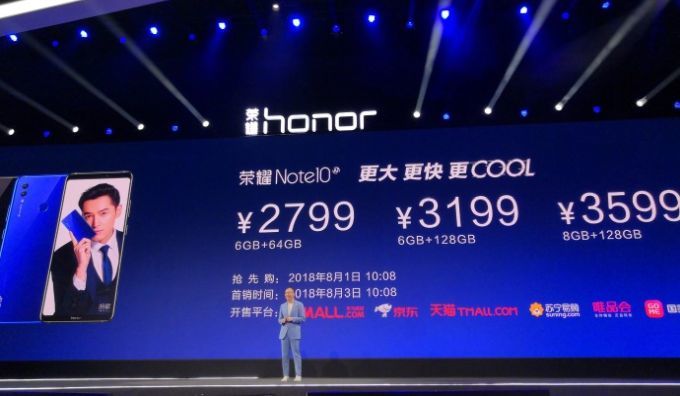 Honor Note 10
