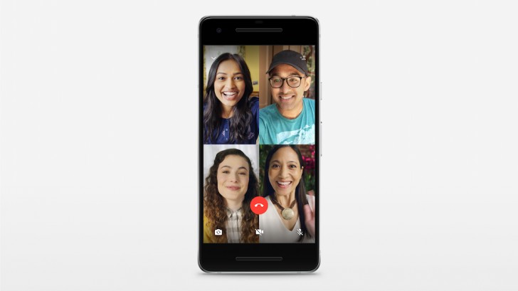 WhatsApp updated to support four-person video chat