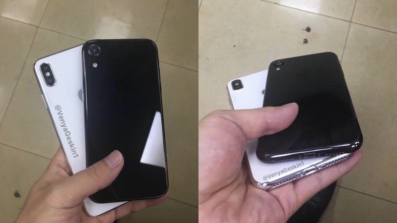 iPhone X Plus and 6.1-inch LCD iPhone dummy units