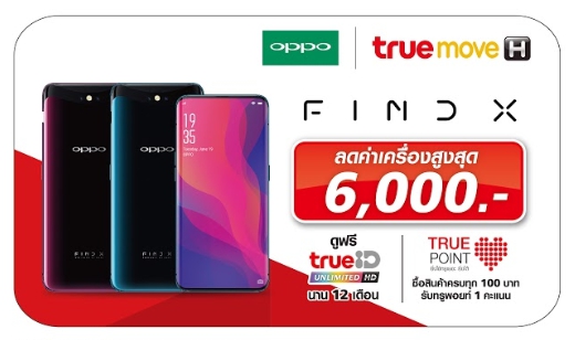 รวมโปรจอง OPPO Find X