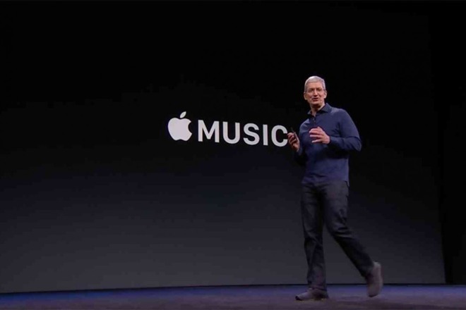 Apple CEO Tim Cook: "We're not in Apple Music for the money"