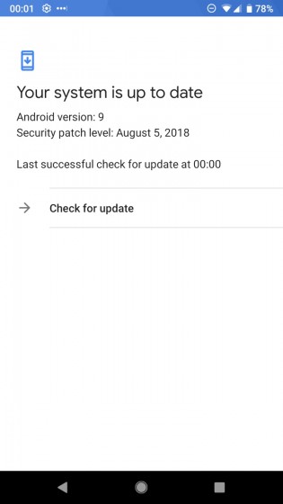 Android 9 Pie