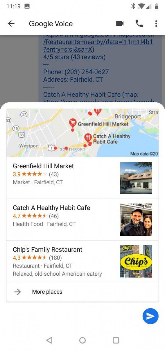 Android Messages tests integration with Google Assistant