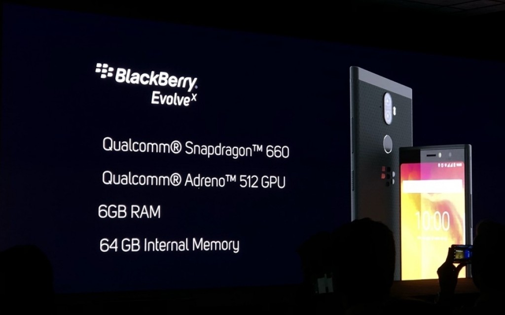 BlackBerry Evolve and Evolve X