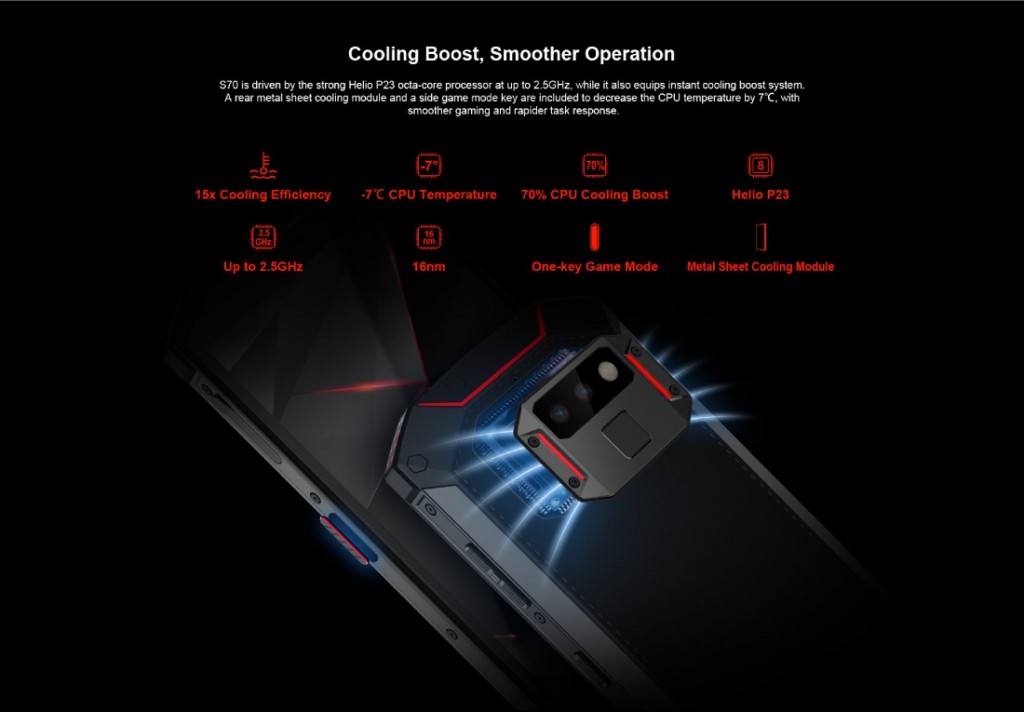 Doogee S70 Gaming Smartphone