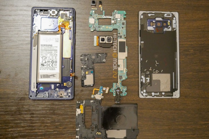 Samsung Galaxy Note 9 tear down