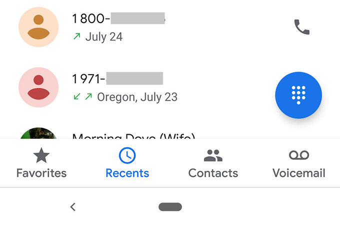 Google Phone and Contacts apps updated with new Material Theme design