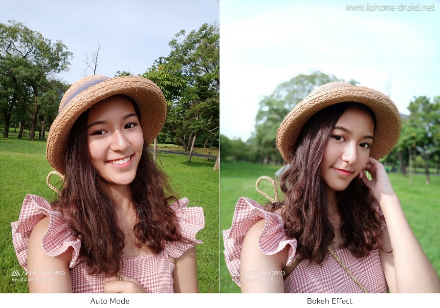OPPO F9 Review Camera Mode