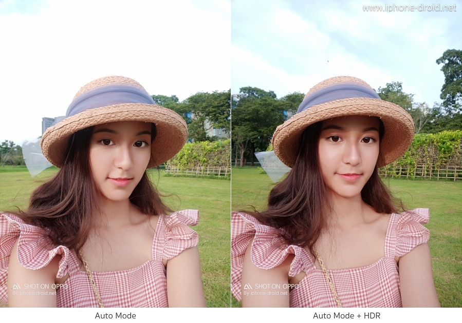 OPPO F9 Review Camera Mode