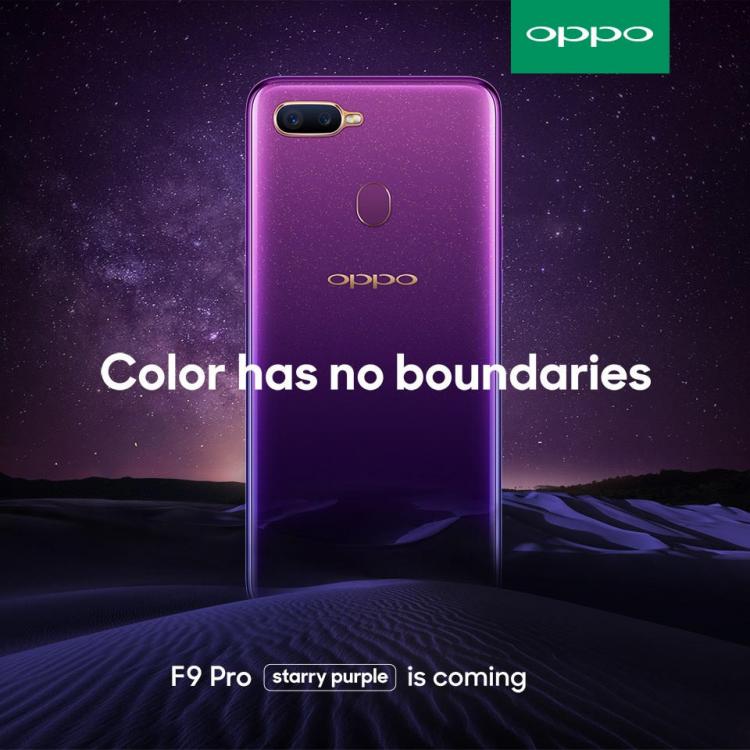 OPPO F9 Starry Purple