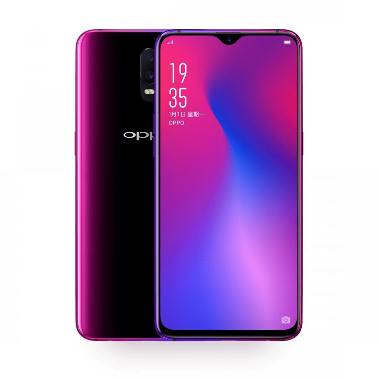 Oppo R17 unveiled with under-display fingerprint scanner
