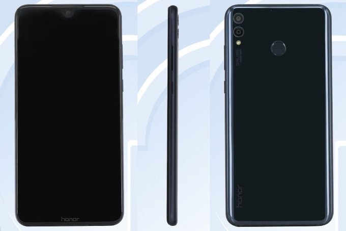 Huawei Honor 8X photos show a small V-shaped notch