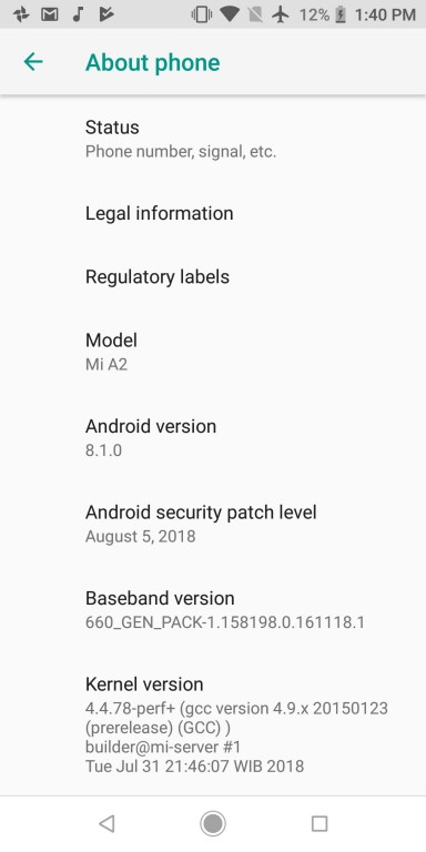 Xiaomi Mi A2 gets 1080p videos at 60fps with software update