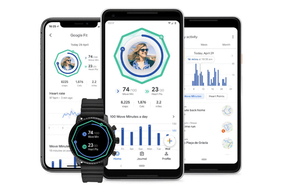 Google Fit has a brand new design