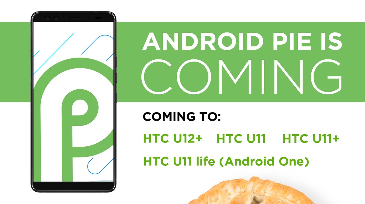 HTC confirms Android 9.0 Pie update for 4 of its phones