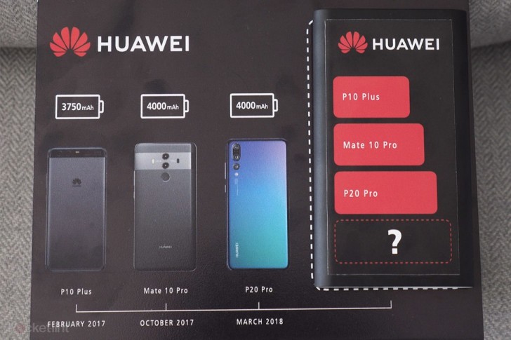 huawei mate 20 pro biggest battery capacity
