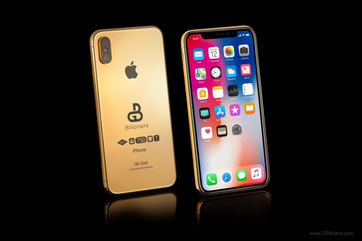 iPhone 2018 Billionaire Solid Gold Edition