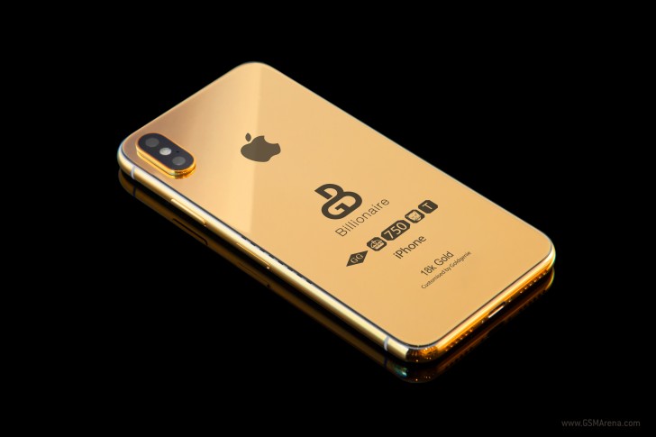 iPhone 2018 Billionaire Solid Gold Edition