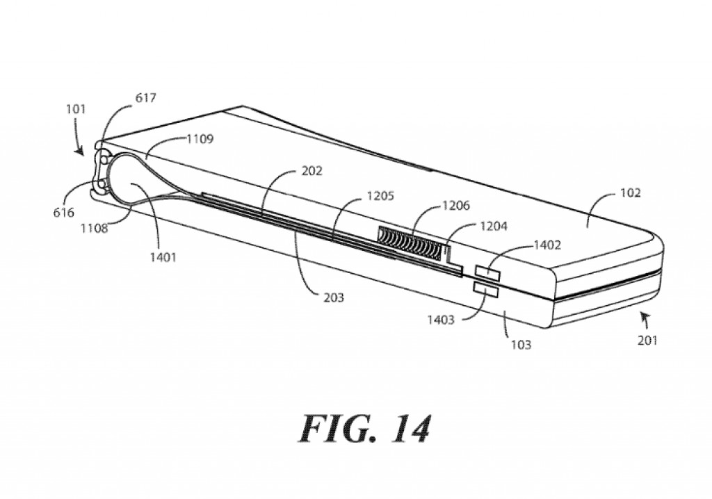 motorola foldable phone patent