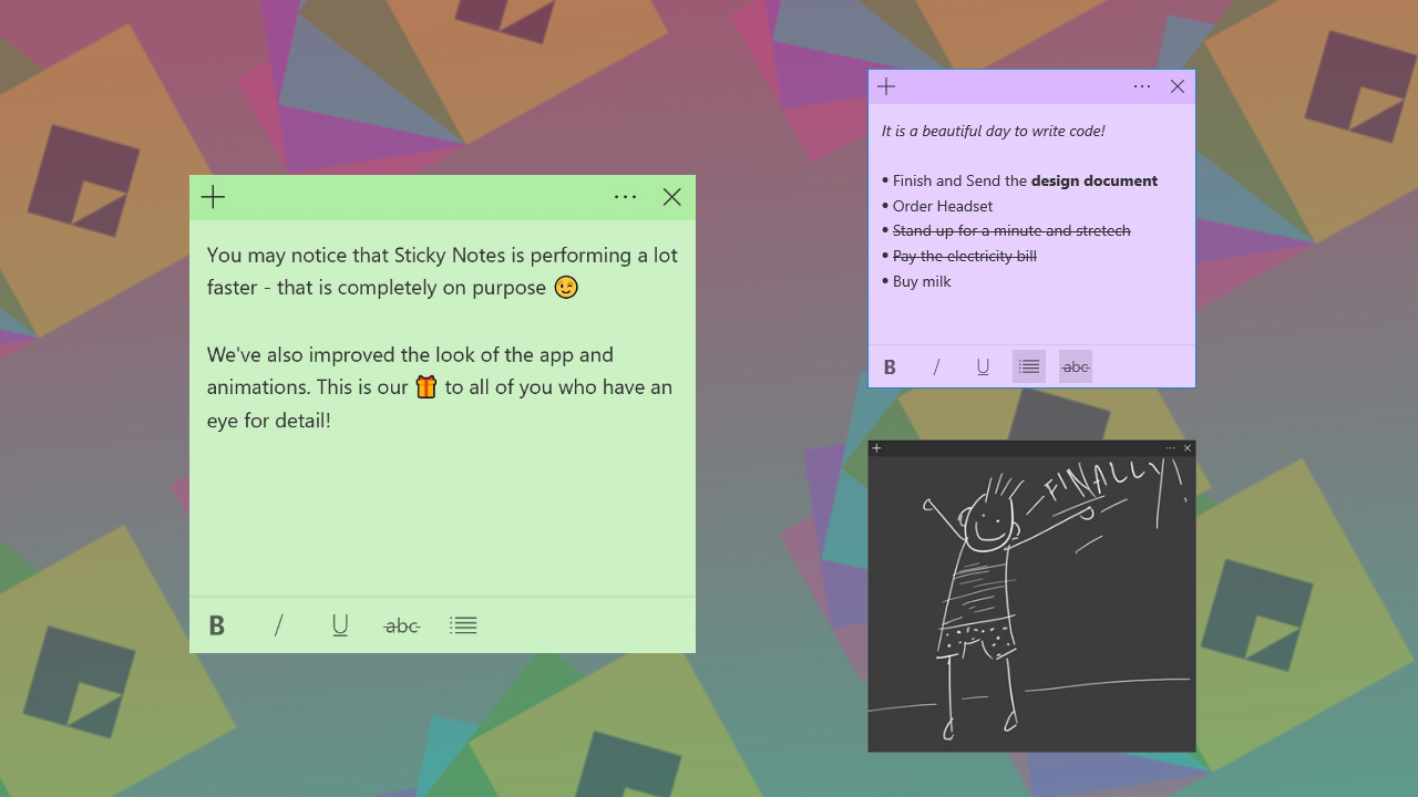 Sticky Notes Coming to Mobile