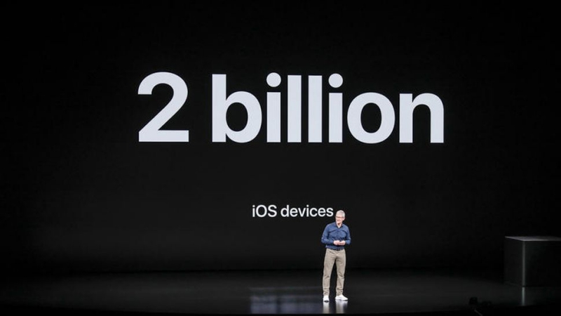 Apple close to shipping the 2 billionth iOS device
