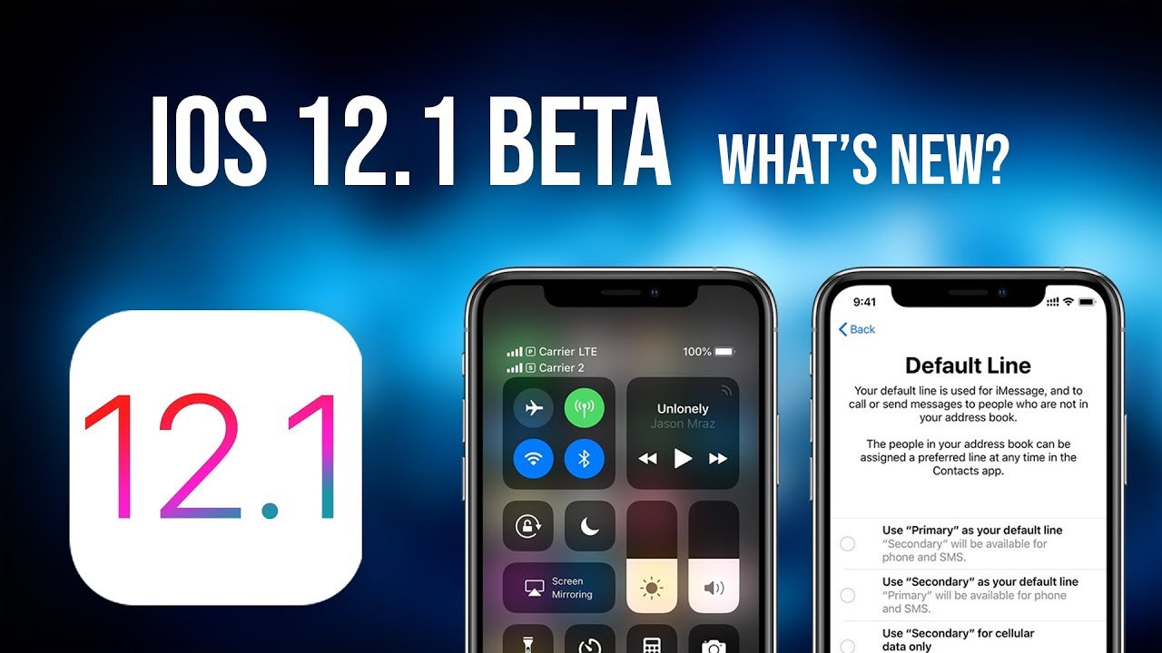 Apple releases first iOS 12.1, watchOS 5.1, and tvOS 12.1 developer betas