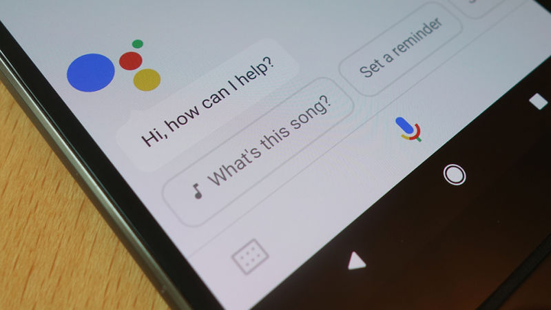 Google Assistant Now Playing