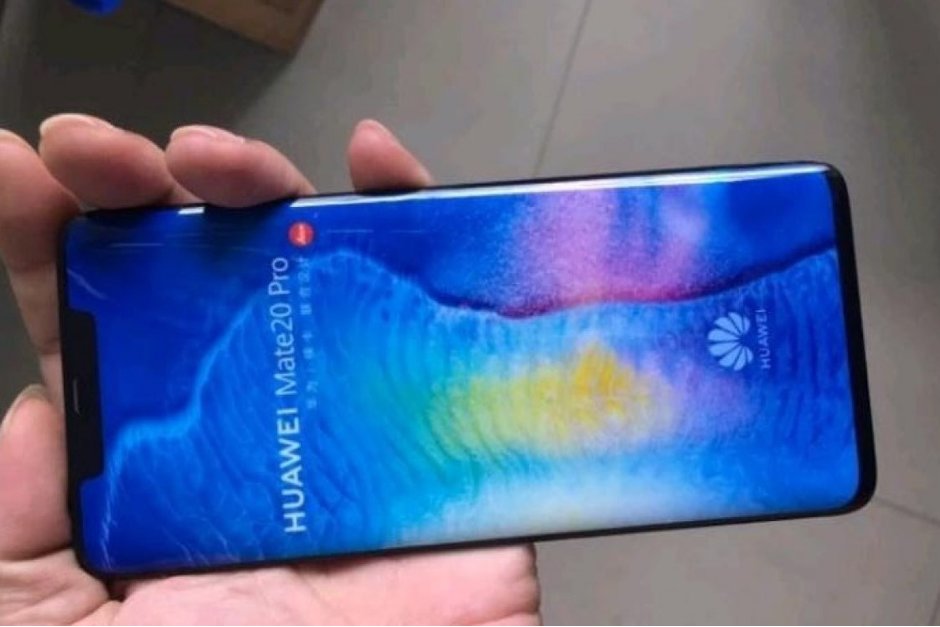 Huawei Mate 20 Pro prototype pictured