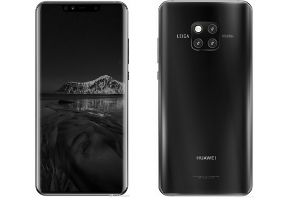 Huawei Mate 20 Pro prototype pictured