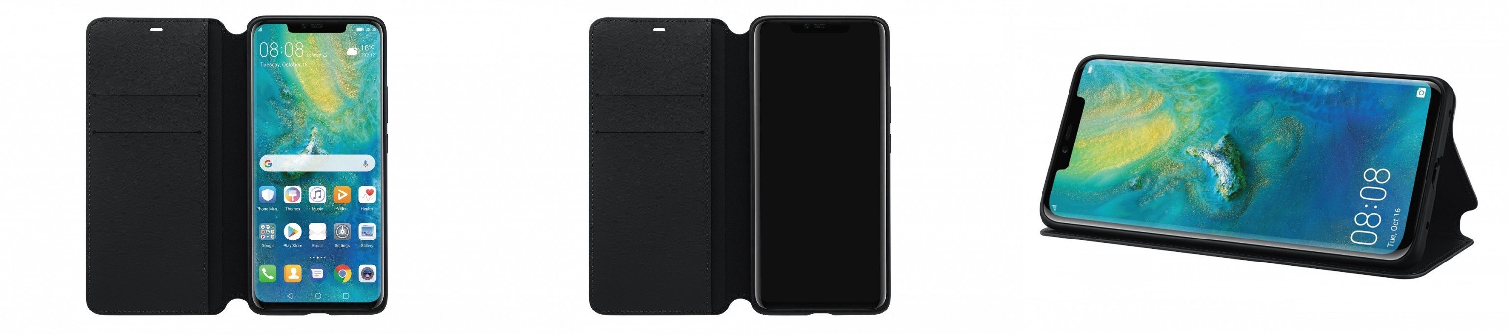 Huawei Mate 20 Pro Renders Leak in High Quality with Cases