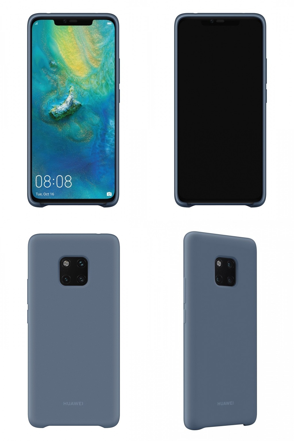 Huawei Mate 20 Pro Renders Leak in High Quality with Cases