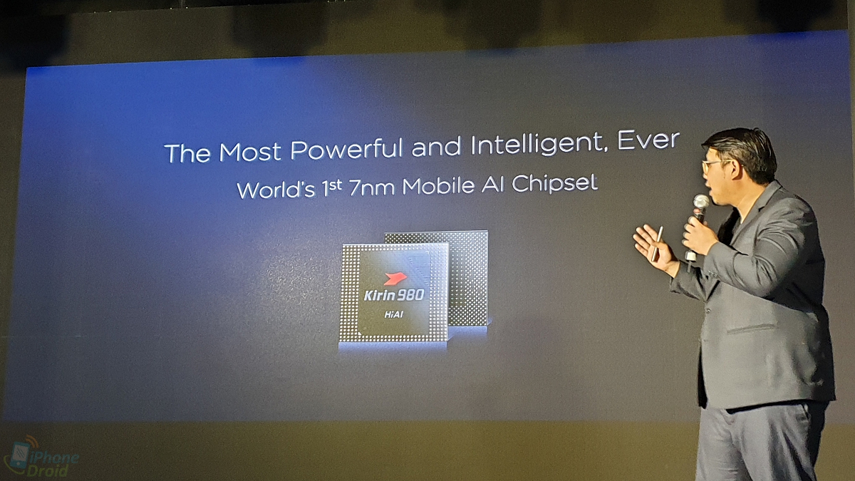 Huawei Tech Salon Kirin 980 AI Chip