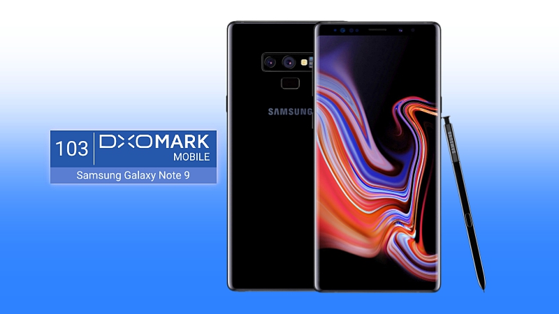 dxomark Samsung Galaxy Note 9 review