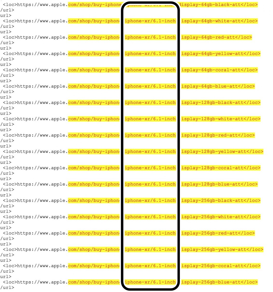 Apple.com reveals names