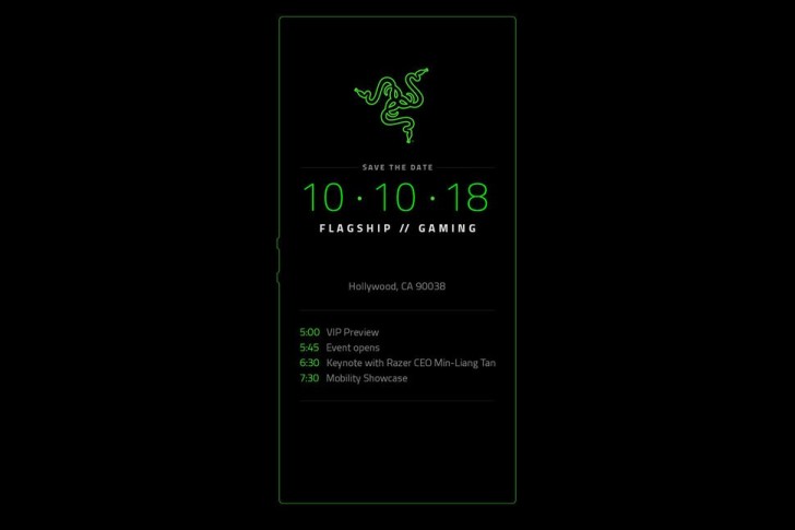 Razer Phone 2 to be unveiled on October 10 indeed