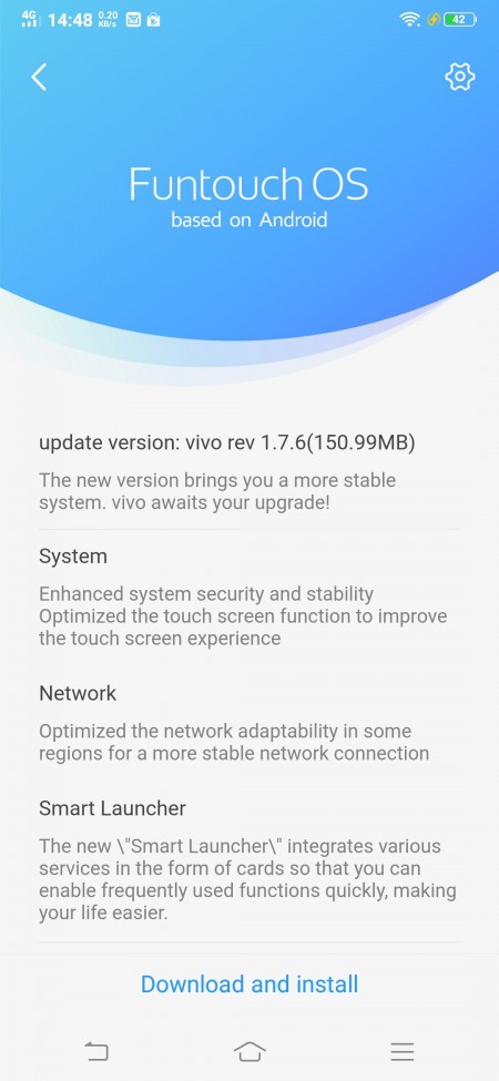 OTA update enables 4K video recording on the vivo V11 Pro