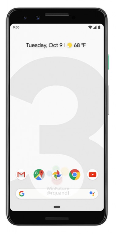 Google Pixel 3 and Pixel 3XL in black and white