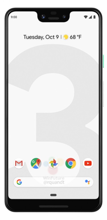 Google Pixel 3 and Pixel 3XL in black and white