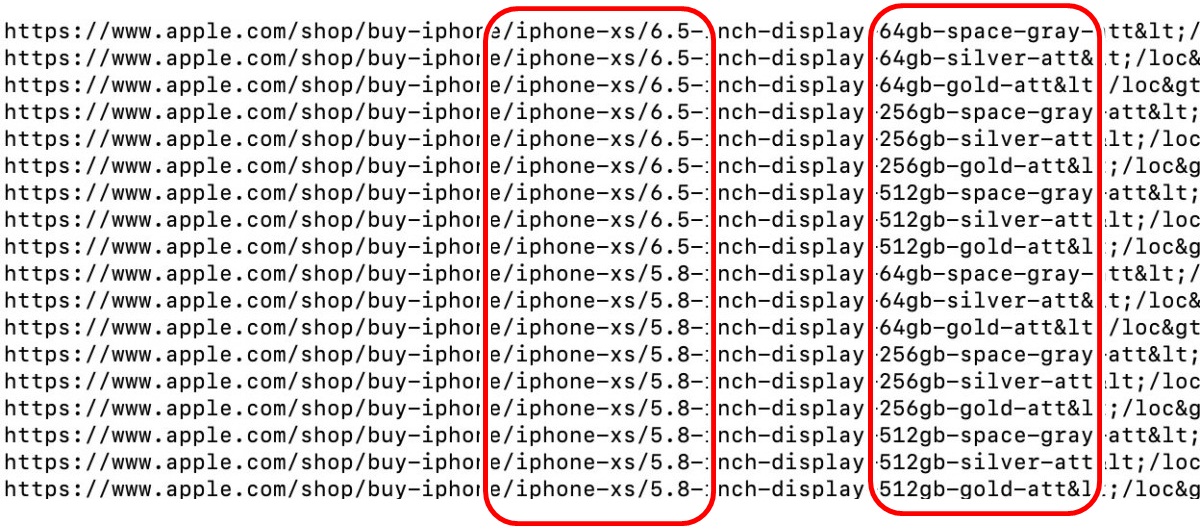 Apple.com reveals names