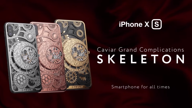 CAVIAR IPHONE XS/XS MAXGRAND COMPLICATIONS SKELETON