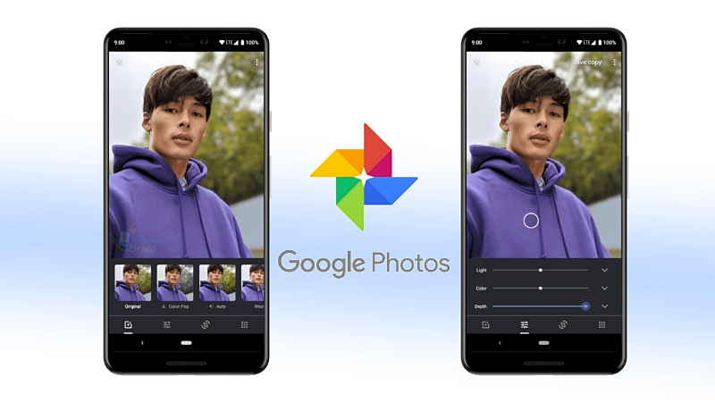 Google Photos update adds live albums, new depth editor